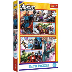 Puzzle 2x70 elementi atriebēji kļūt par varoni