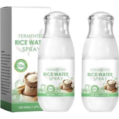 Pack of 2 Hair Revive Spray | 100 ml Hair Growth and Enhancer Spray | Fermented Rice Water Hair Spray for Men Women | Hair Helper Spray for Damaged, Dry, Curly or Frizzy Hair