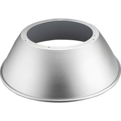 Ledvion Reflector Aluminium 90° for Lumileds High Bay 80/100/150 W, Reflector for Energy-Efficient LED Indoor Spotlights, Reflector Professional High Bay, Hall Spotlight