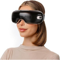 DONNERBERG® NEO1 Eye Massager with Heat and Cooling Eye Mask Integrated Speaker Eye Massager Compression 4 Modes 7 Year Manufacturer Warranty