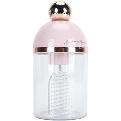 Elektrischer Gesichtsreiniger-Schaumbecher, Tragbarer Blasenmacher, Reichhaltige Schaumflasche für die Körperwäsche in der Nacht (Rosa)