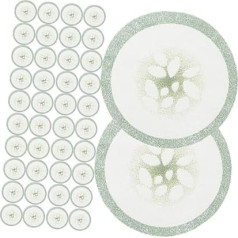 FOMIYES Pack of 200 Cucumber Eye Mask Eye Covers for Facial Treatments Cucumber Eye Patches Eye Pads for Women Eye Care Patches Eye Care Pads Cucumber Eye Pads Fleece
