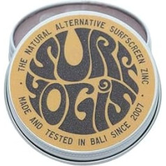 SURFYOGIS Original, 100% Natural, Zinc Surf Screen, Sun Protection, 60 g, Reef Friendly, Surfing