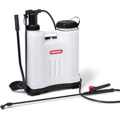 Oregon Back Sprayer Pressure Sprayer Garden Sprayer Weed Killer Sprayer with Lance and 4 Adjustable Spray Nozzles 16L Portable Garden Accessories