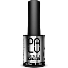 Palu Hybrid Top Coat – Top Hybrid Varnishes – Protects Nail Design – Nail Polish for Nail Treatment – UV/LED – Matte No WIPE, Matte Effect, 11 g