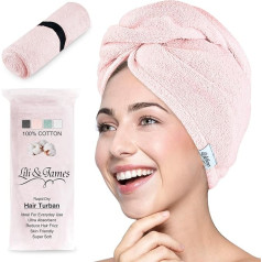 Lili&James Pink 100% Cotton Towel