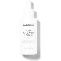 trucosmetics Hair Growth Serum | Hair Serum for Healthy, Full Hair | Reduces Hair Loss | Increases Hair Growth | Peptide Complex | Healthy Scalp | Vegan
