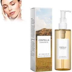 Pemarlis Natural Cleansing Hydrophilic Facial Makeup Remover Oil, Hydrophilic Facial Cleansing Oil, Eyes and Lips Makeup Remover A Light, Gentle, Cleansing Makeup Remover, 100 ml