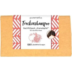 puremetics Refill Pack: Dry Shampoo 'Pomegranate' | Dry Shampoo for Sprinkling | Dry Shampoo without Plastic and Aerosols