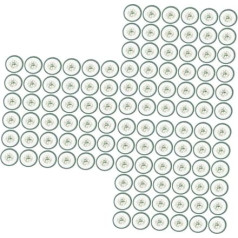 Healvian Pack of 300 Eye Mask Paper Disposable Eye Care Dry Eye Mask Beauty Tools Eye Gel Tool Eye Patch Non-Woven Eye Paper Adult Piece Paper Fleece