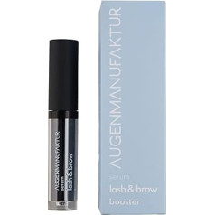 Augenmanufaktur Lash & Brow Booster - Serum for Eyelashes and Eyebrows Promotes the Appearance of Longer, Stronger and Fuller Eyelashes and Eyebrows