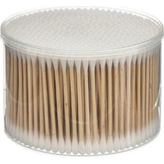 500 Bamboo Cotton Buds Lace 100% Cotton Natural Shaft Durable Eco Friendly (8cm)