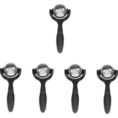Beavorty Pack of 5 Massage Ball Face Guasha Tool Face Massage Tool Eye Roller Face Massage Face Guasha Massage Tool Face Guasha Roller Face Guasha