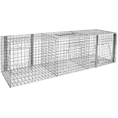 Live Trap Net Bird Trap Birds Resettling Net Trap Multiple Trap Chamber Trap Wire Trap Catching Weatherproof Robust Stable Bird Traps Model Selection Petigi, Selection: Model 6 (102 x 30 x 30 cm)