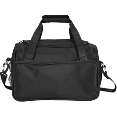 Portable Hairdressing Bag Salon Tool Bag Large Capacity with Shoulder Strap Hair Stylist Bag Equipment Black Hairdresser Bag