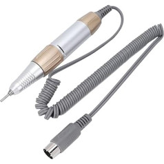 35000RPM Electric Nail Drill, Nail Drill Replacement Handle Handpiece, Manicure Pedicure Machine Polishing Tool for Acrylic Gels Callus Removal