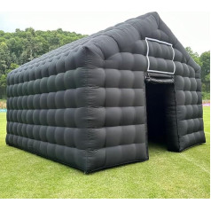 Inflatable Cube Disco Large Mobile Portable Inflatable Night Club Tent Home Gazebo for Backyard Outdoor Club Wedding Party Events (20 x 19 x 14ft)