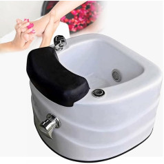 DPLXFPP Acrylic Massage Foot Bath, Foot Massager, Spa with Heat and Massage, Adjustable Temperature, Massage Pedicure Spa Stress Relief, Pedicure Bowl, Foot Detox Bucket Tub
