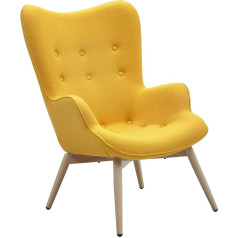 Salesfever Anjo Designer Lounge Chair with Armrests, Woven