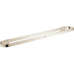 Grohe Selection Accessories 41058EN0 Bath Towel Rail Concealed Fixing Length 800 mm Brushed Nickel
