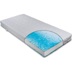 ... Mit Uns Liegst Du Richtig! Beco Matratzen Gmbh & Co. Kg BeCo Mattress 100 x 200 cm Duo Gel Comfort Hardness H3 Firm / Gel Foam Mattress Oeko-Tex Certified / Orthopaedic 7-Zone Mattress Height 20 cm Mattresses Made in Germany