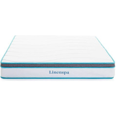 Linenspa Hybrid Memory Foam Spring Mattress, H3-H4, Height 20 cm, 80 x 190