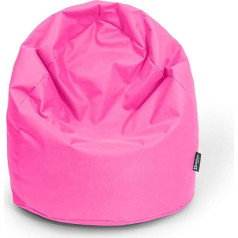 Bubibag Bean Bag Pear Size L Capacity Approx. 300 L Indoor and Outdoor (Pink)