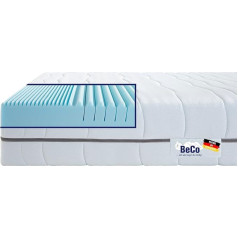 Beco Matratzen Gmbh & Co. Kg BeCo Selection MF Mattress, 90 x 200 cm, H4, Comfort Foam, Oeko Tex Standard 100, Made in Germany, 100 Nights Test Sleep