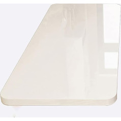 COPPERVIBES An der Wand montierter, zusammenklappbarer Wäschetisch mit Klappblatt-Design. Schwebender Holzschreibtisch für Büro, Schlafzimmer oder Küche. Platzsparende, zusammenklappbare Werkb