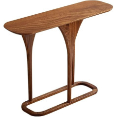 Generisch Narrow Console Table with Geometric Base for Living Room Foyer Farmhouse Style Sofa Table for Behind Couch 47.2 Inch Narrow Side Table for Corridor