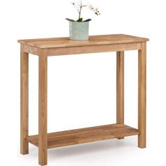 Julian Bowen Coxmoor Oak Console Table
