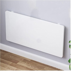 Generisch Klappbarer Wandtisch für Küche, Arbeitszimmer, Balkon, wasserdicht, klein, schwimmend, weiß, 100 x 30 cm