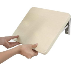 ‎Generisch Klapptisch aus Massivholz zur Wandmontage mit schwebendem Regal für kleinen Raum, multifunktionaler Klapptisch, ideal zum Lernen von Arbeiten und zur Aufbewahrung
