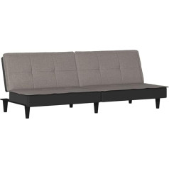 Kthlbrh Sofa Bed Taupe Fabric Living Room Sofa Office Sofa Bedroom Sofa Lounge Sofa for Living Room, Bedroom, Guest Room