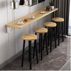 Generisch Klappbarer Stehtisch für Küche, Esszimmer, Wandmontage, platzsparender Hängeschrank für die Küche, multifunktionaler Esstisch, faltbarer Wand-Bartisch für kleine Räume.