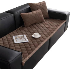 Uyeoco Sofa Cover Sofa Cover Corner Sofa L Shape Couch Throw, Plush Super Soft Sofa Throw Non-Slip Sofa Cover Sofa Throw Thickened Decoration for 2 3 Seater Sofa (Color : 6@, Size : 55x220cm)