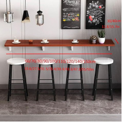 Generisch Wandmontierter klappbarer Küchentisch für kleine Räume