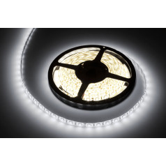 LED virtene 5m auksti balta ūdensizturīga (300x505050SMD)- balta PCB