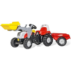 rolly toys 023936 rollyKid Steyr CVT 6190 with shovels and Annex
