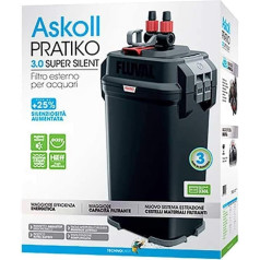 Askoll Pratiko 300 3.0 Super Silent External Filter for Aquariums up to 330 Litres