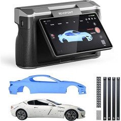 Revopoint Miraco Plus 3D Scanner for 3D Printing, Handheld Scanner with Photogrammetry, Up to 20 fps, Up to 0.02 mm Precision, Full Colour Scan for Small to Large Objects, Quicksurface 30-Day Trial