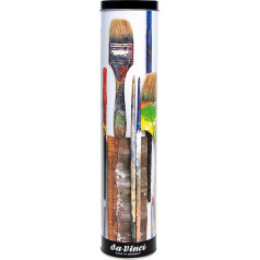 Da Vinci 5404 Series Brush Box, Bristle Red/Yellow/Black/Green/Blue, 30 x 30 x 30 cm