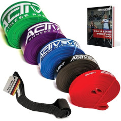 ActiveVikings® Pull-Up Fitness Bands Perfect for Muscle Building and Crossfit Freeletics, Calisthenics Fitness Band, Pull Up Bands, Resistance Bands