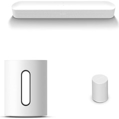 Sonos Set - Beam/Sub Mini/Era 100 (x2) - White