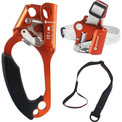 NewDoar UIAA & CE Certified Hand Climbing Clamp Rope Clamp Ascension Climbing Tree Arborist Rappelling Equipment Rope Clamp for 8~13mm Rope