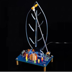 Gikfun Electromagnetic Swing Soldering Kit LED Lights, DIY Electronics Practice Kit for Beginners, Hobbyists and Schools, STEM Science Project, Desk Decoration, Gift Idea EK8488