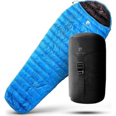 Alpin Loacker Sleeping Bag – 460 g Lightweight Summer Sleeping Bag & Hut Sleeping Bag – The Premium Summer Down Sleeping Bag, Ultralight, with Small Pack Size for Summer and Camping