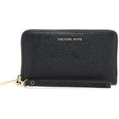 Michael Kors Women's Jet Set Wallet 17.8 x 10.2 x 2.5 cm, Black