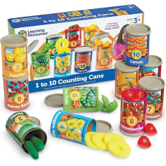 Learning Resources 1 to 10 Counting Cans