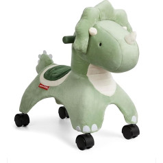 Radio Flyer Dash The Rolling Dinosaur, Green Ride On Toy for Toddlers 1-3 Years Old